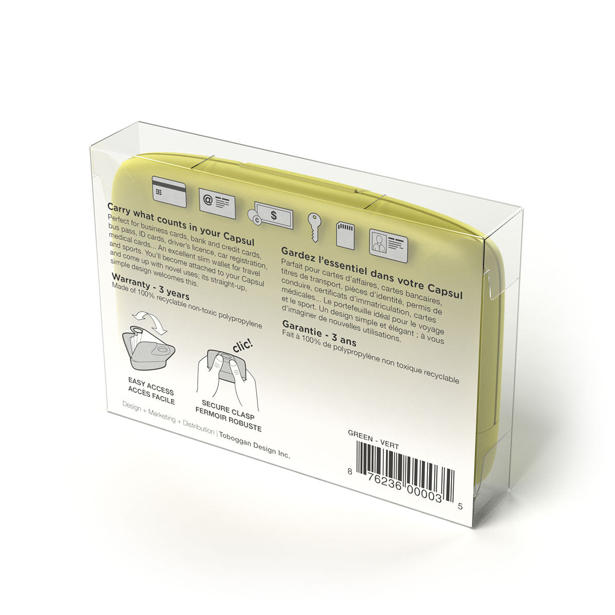 Capsulcase + DUO-LOK™ Verde Limón