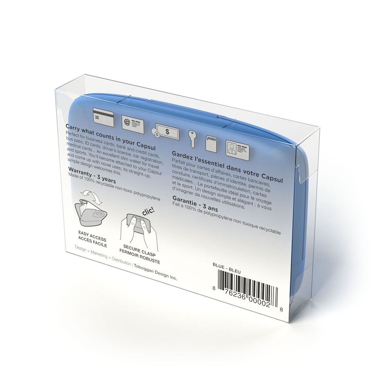 Capsulcase + DUO-LOK™ Azul